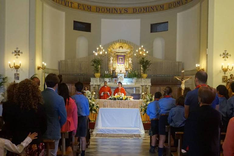 Il percorso di catechesi e la preparazione ai sacramenti degli scout del Livorno 10