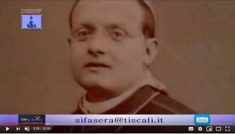 Mons. Fausto Tardelli ospite alla trasmissione TV