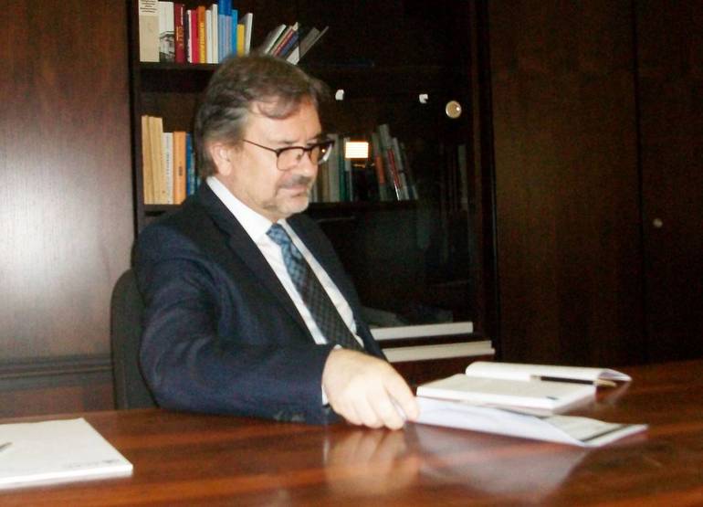 Il prof. Alessandro Giovannini ospite a "Il centro"