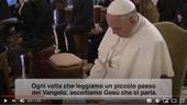 Il video del Papa per il mese di Dicembre