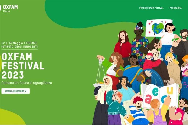Torna Oxfam: a Firenze il 12 e 13 maggio
