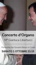 Concerto d'organo del maestro Gianluca Libertucci